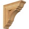 Ekena Millwork Thorton Traditional Rough Sawn Bracket, Western Red Cedar, 4"W x 14"D x 14"H BKT04X14X14THR01RWR - alternate 1